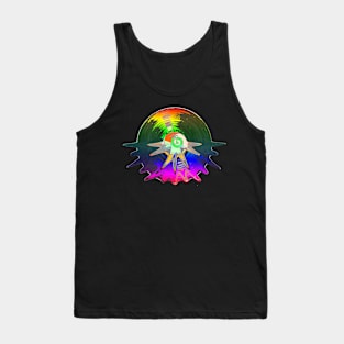 vinyl popart Tank Top